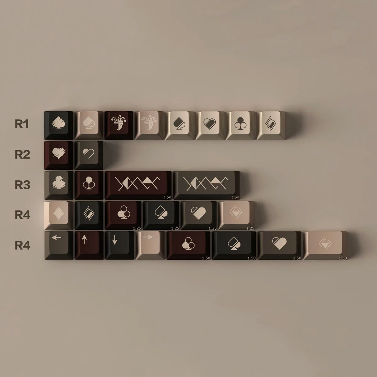 MW Poker Keycap Set