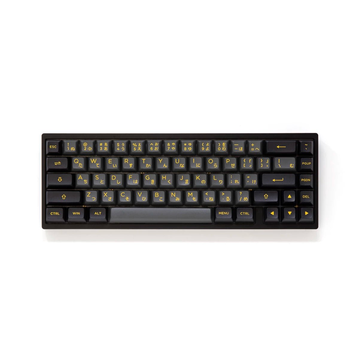 Akko Black & Gold Keycap Set Doubleshot PBT