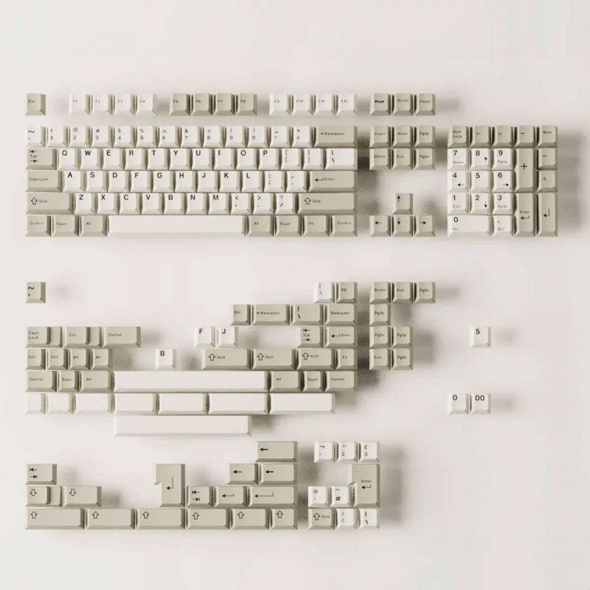 Swagkeys Beige Keycap Set