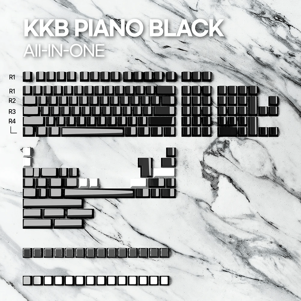 Keykobo Piano Black Keycaps