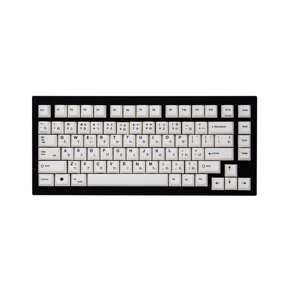 EnjoyPBT Gray Japanese Keycap Set Dye-Sub PBT