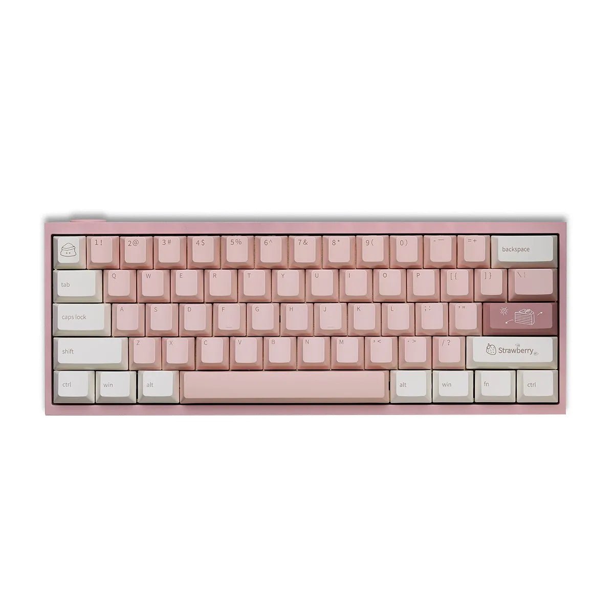 Strawberry Cake Rabbit Keycap Set