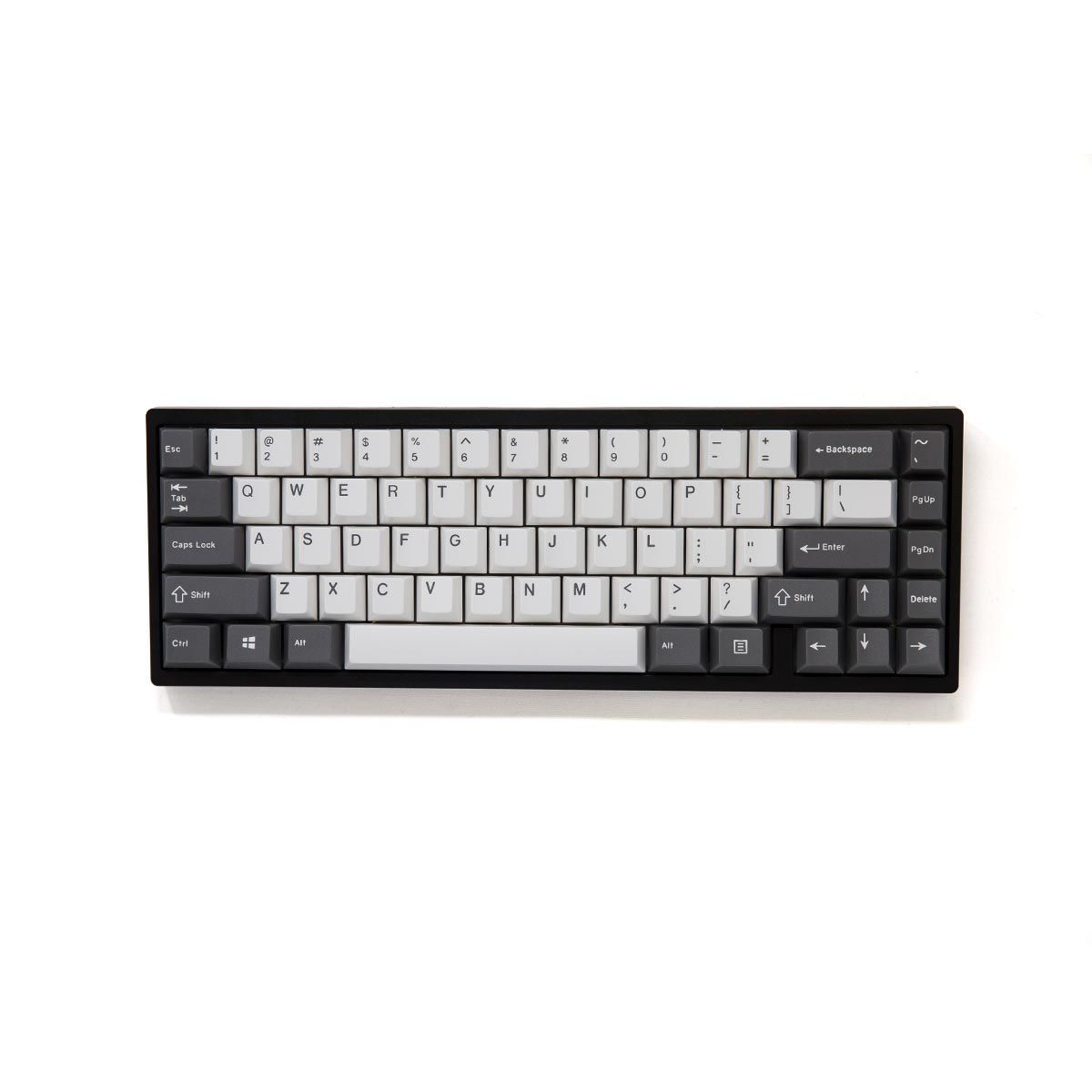 EnjoyPBT Charcoal Keycap Set Doubleshot ABS