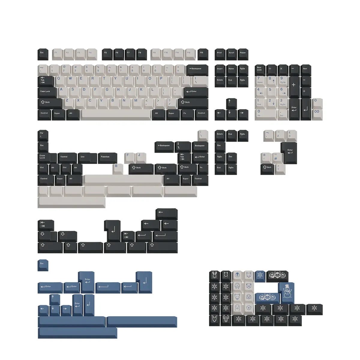 Swagkeys Arctic Keycap Set