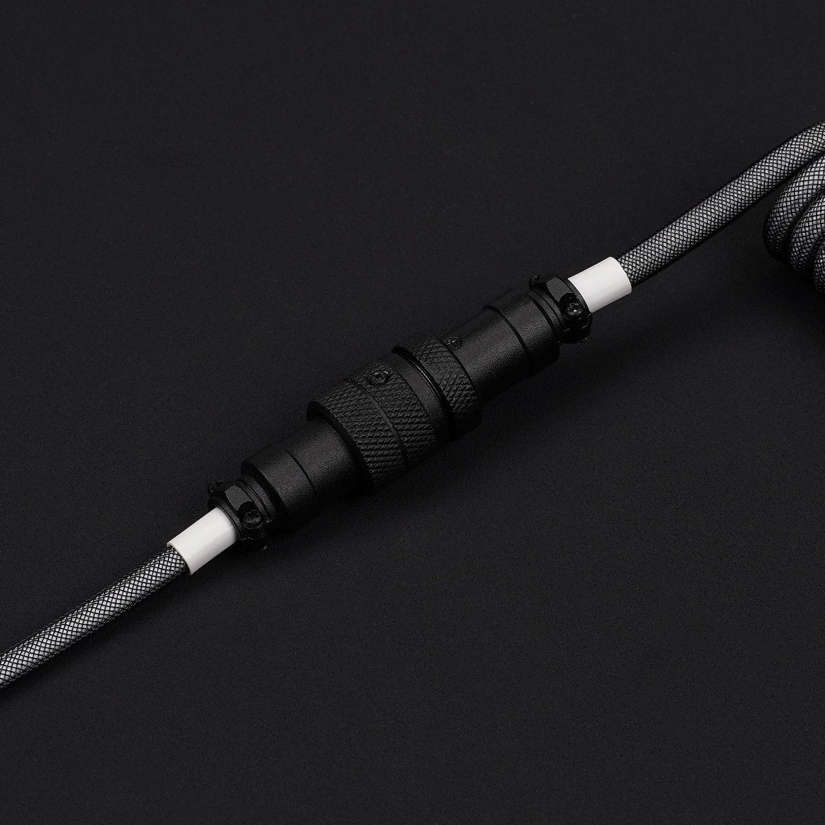 KBDfans Black Grey Handmade USB-C Cable