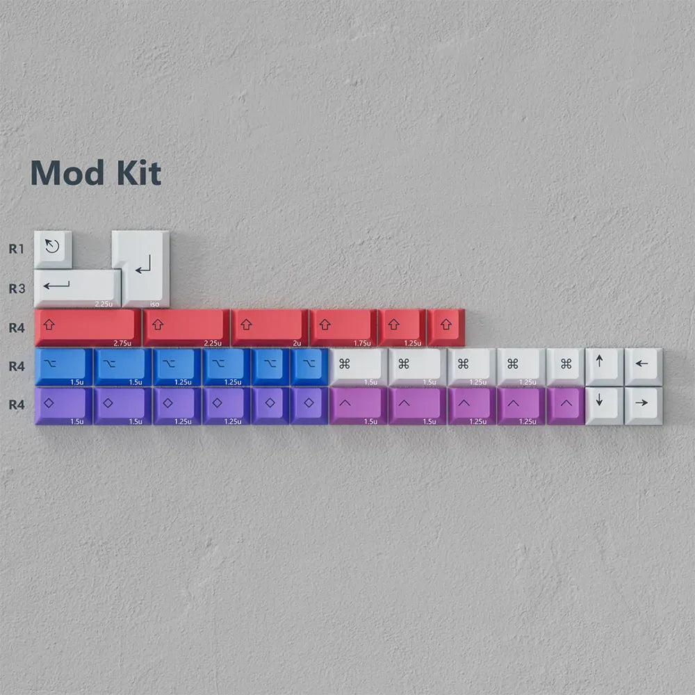 PBTfans Spark R2 Keycap Set Doubleshot PBT