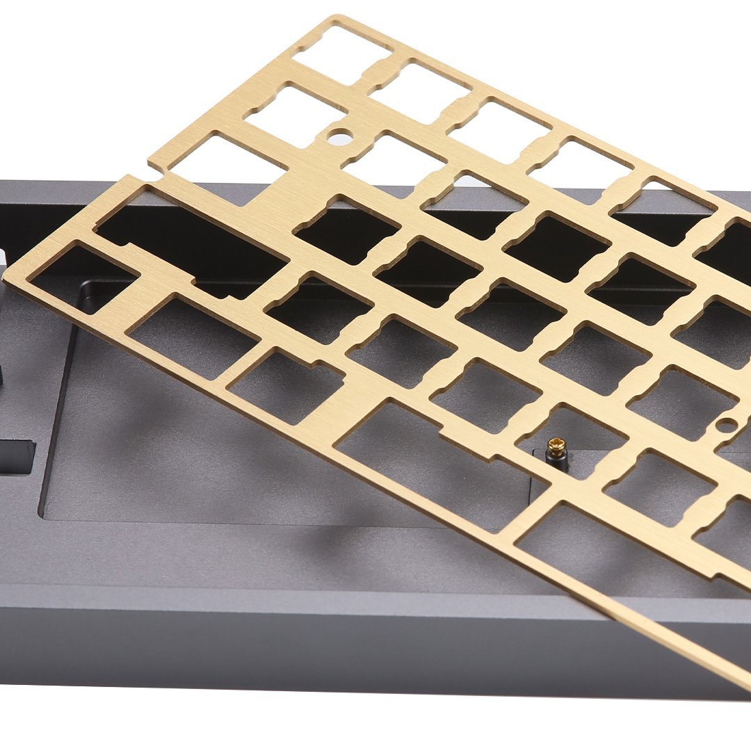 KBDfans DZ60 CNC 60% Plate Aluminum/Brass