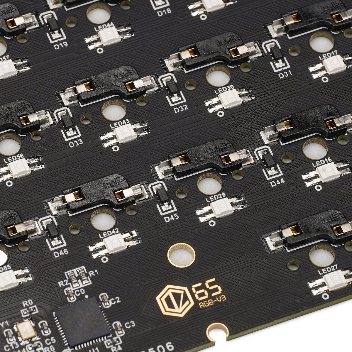 KBDfans DZ65 RGB Hot Swap V3 PCB