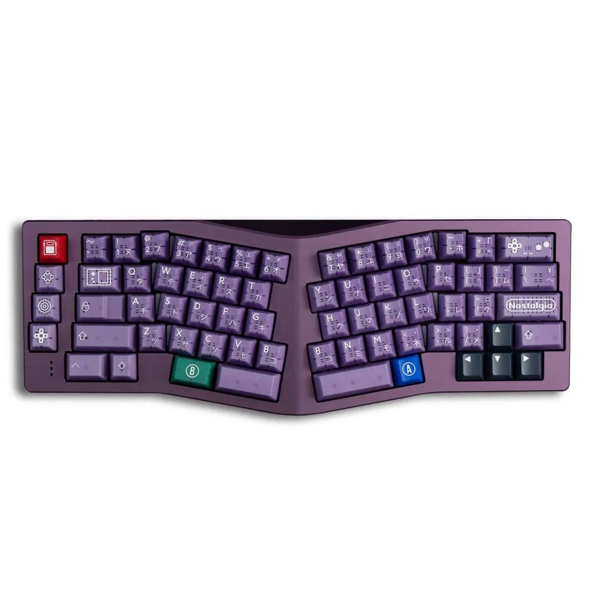 PBTfans Atomic Purple Keycaps