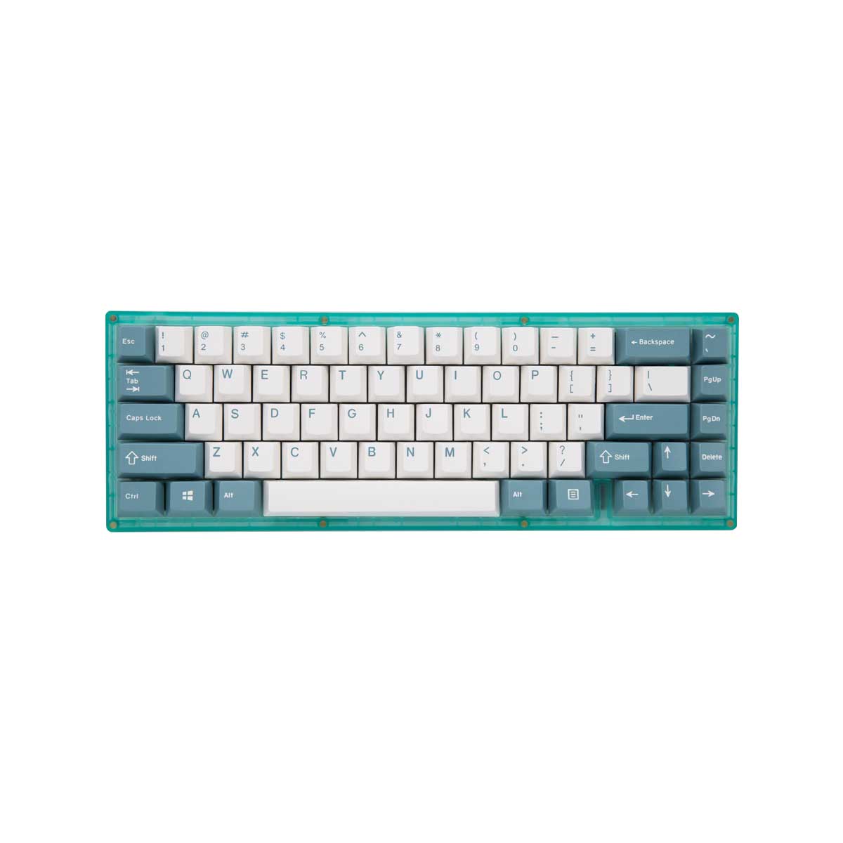 EnjoyPBT Teal Keycap Set Doubleshot ABS