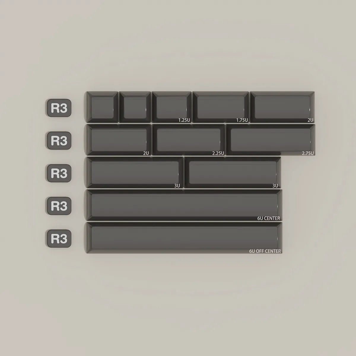 JTK HSA Eccentric Keycap Set