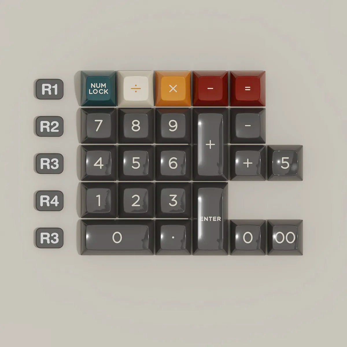 JTK HSA Eccentric Keycap Set