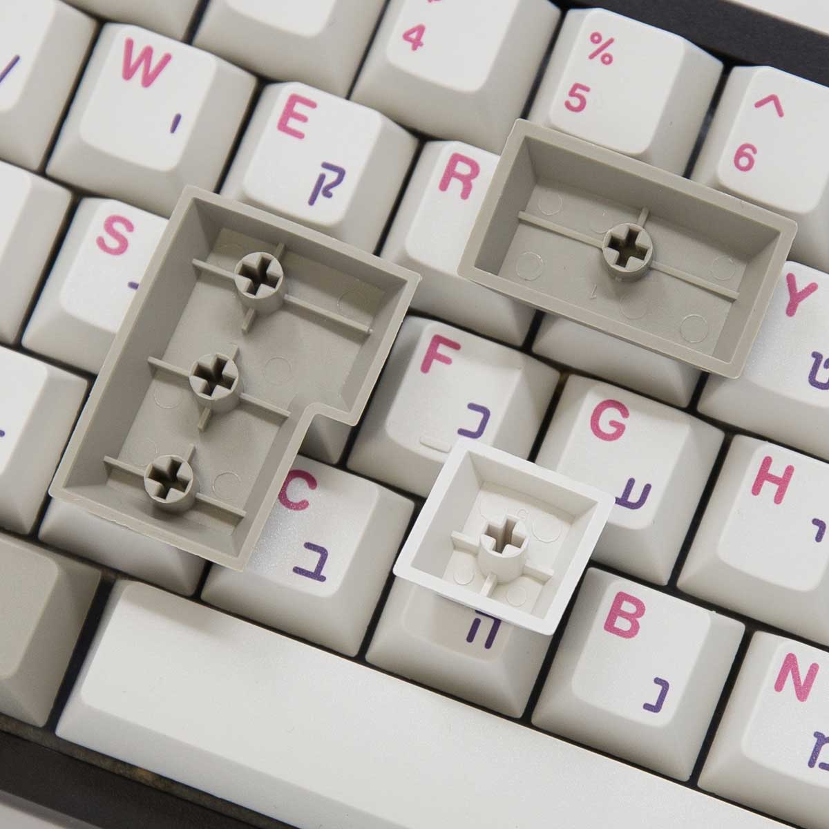 EnjoyPBT Hebrew Keycap Set Dye-Sub PBT