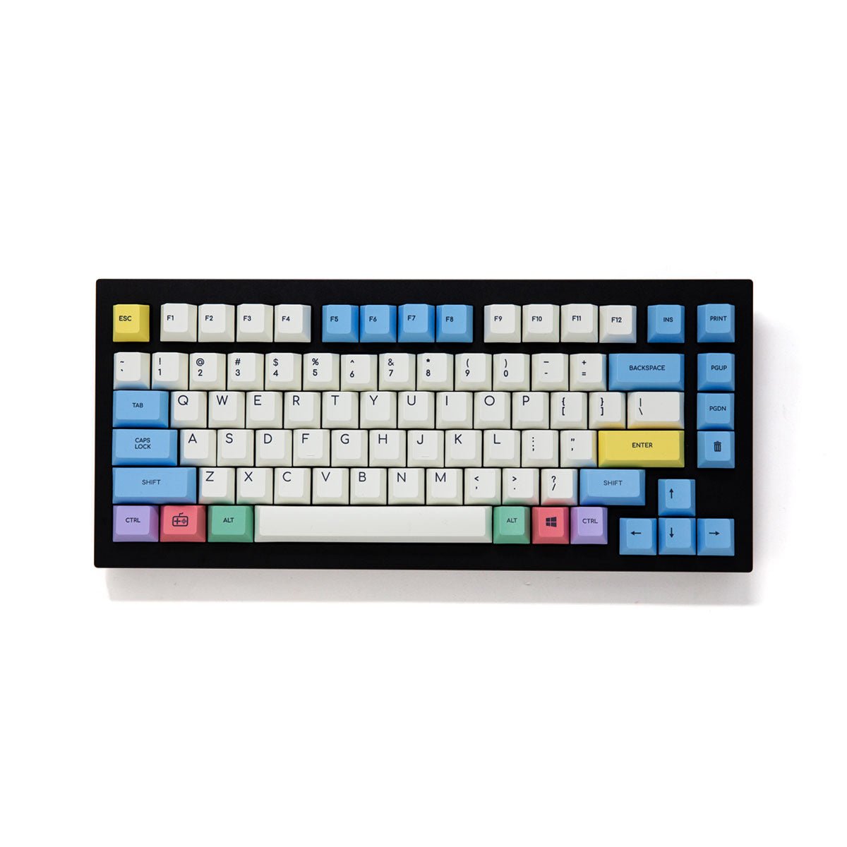 Chalk Keycap Set Dye-Sub PBT