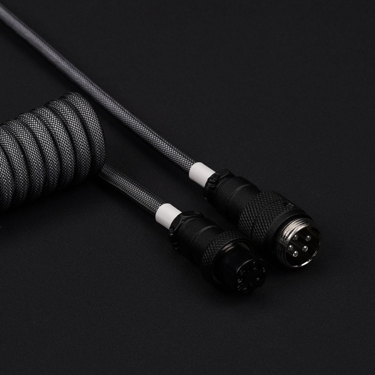 KBDfans Black Grey Handmade USB-C Cable