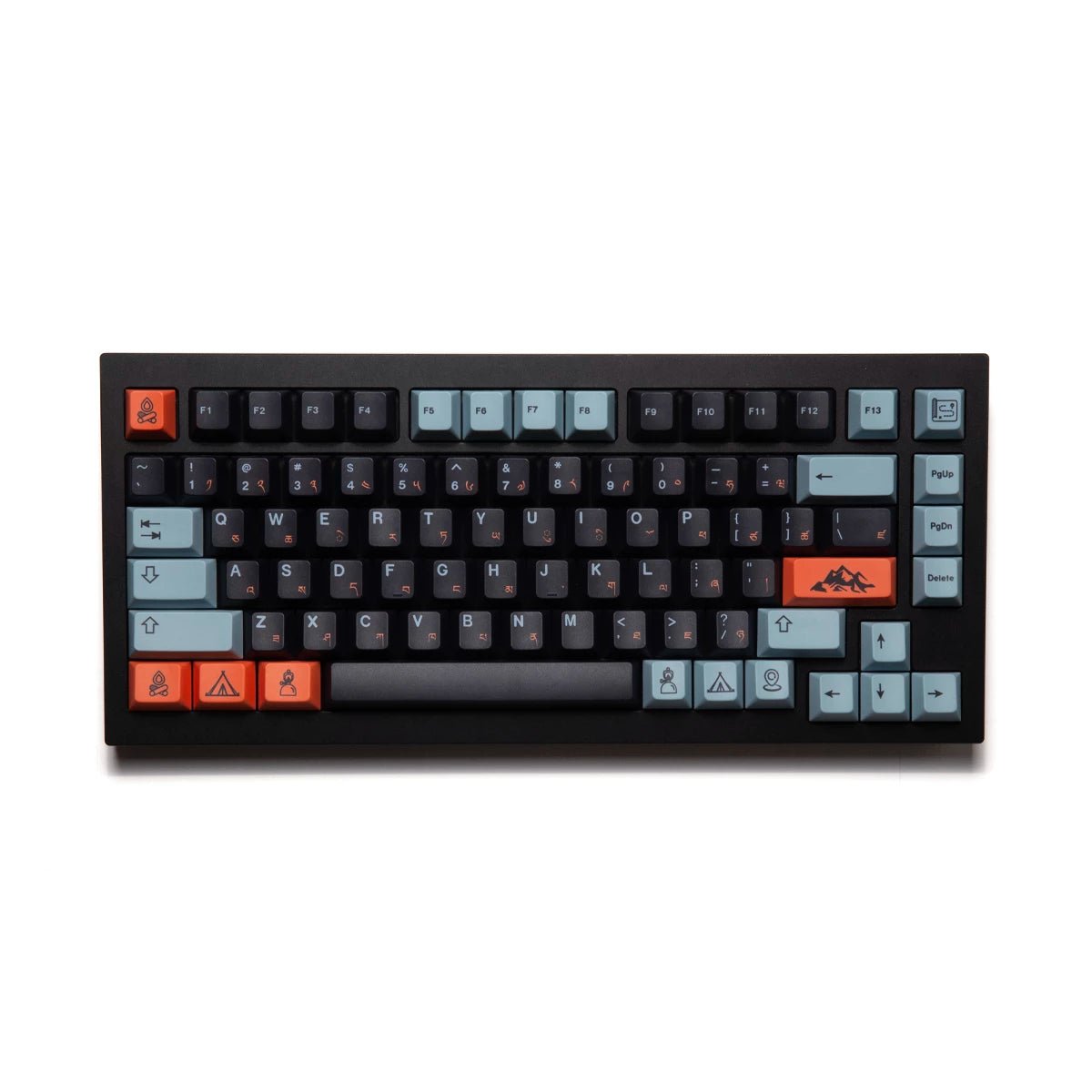 EPBT Flaming Ice Keycap Set Dye-Sub PBT