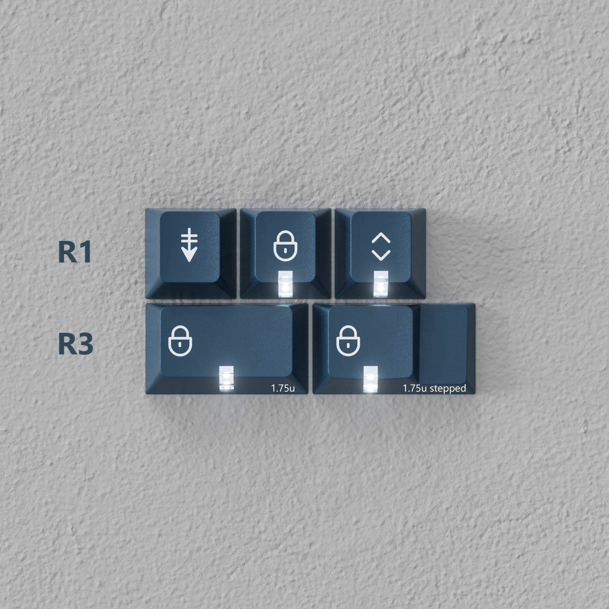 PBTfans Spark R2 Keycap Set Doubleshot PBT