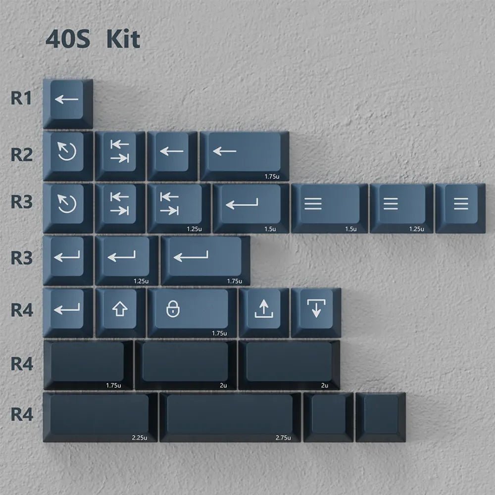 PBTfans Spark R2 Keycap Set Doubleshot PBT