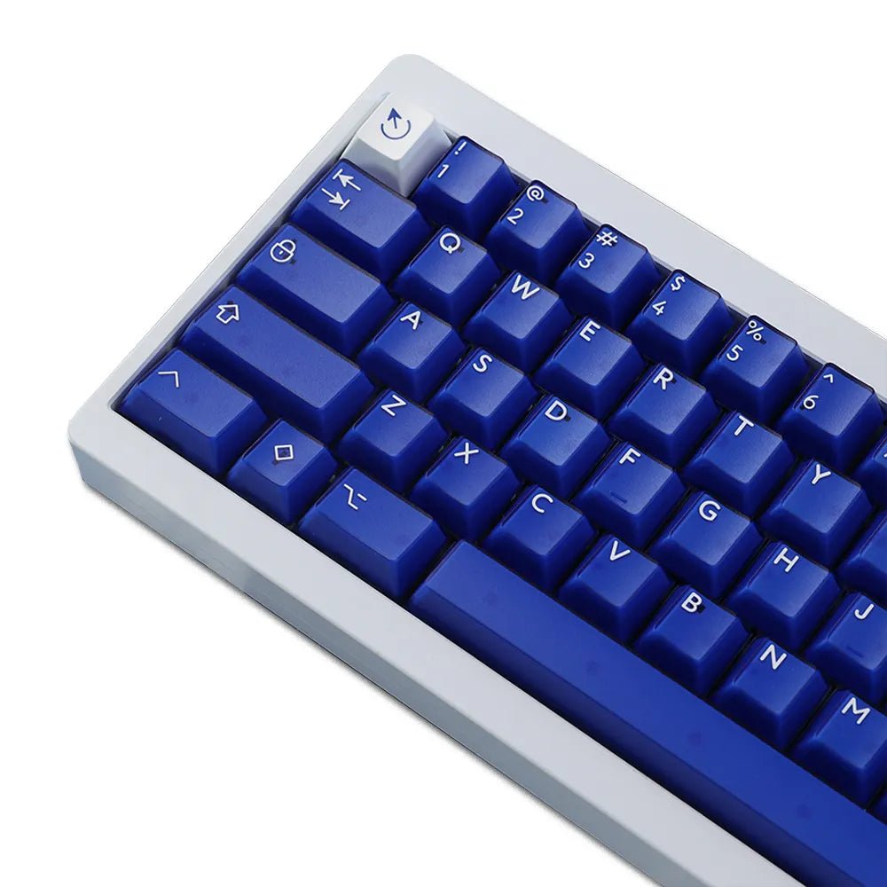 PBTfans Klein Blue R2 Keycap Set Doubleshot ABS