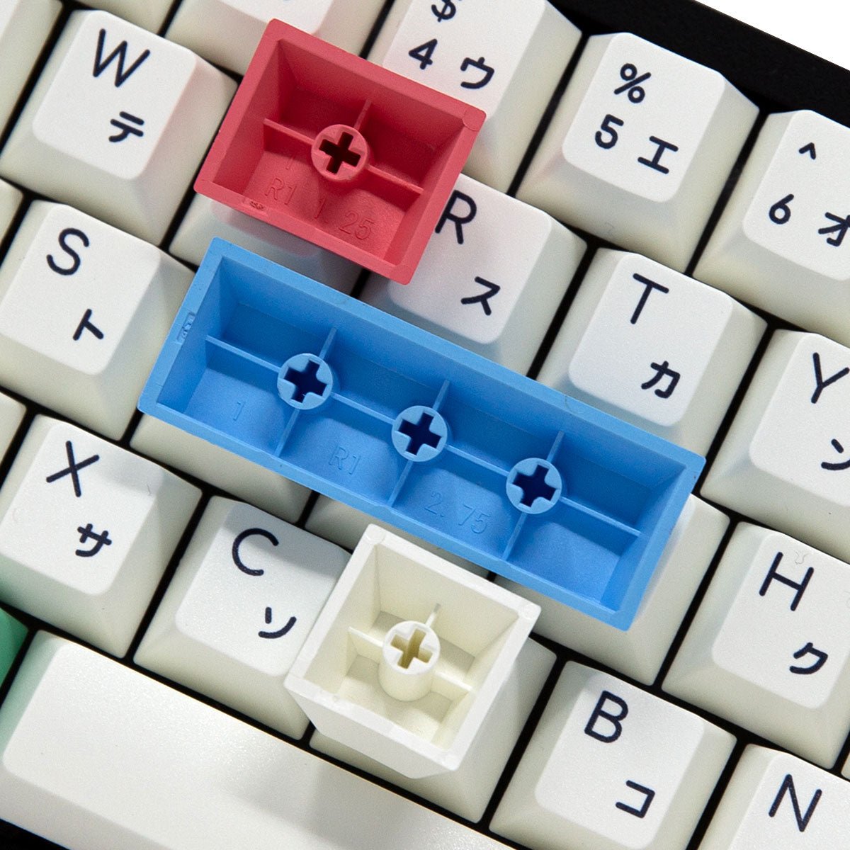 Chalk Keycap Set Dye-Sub PBT