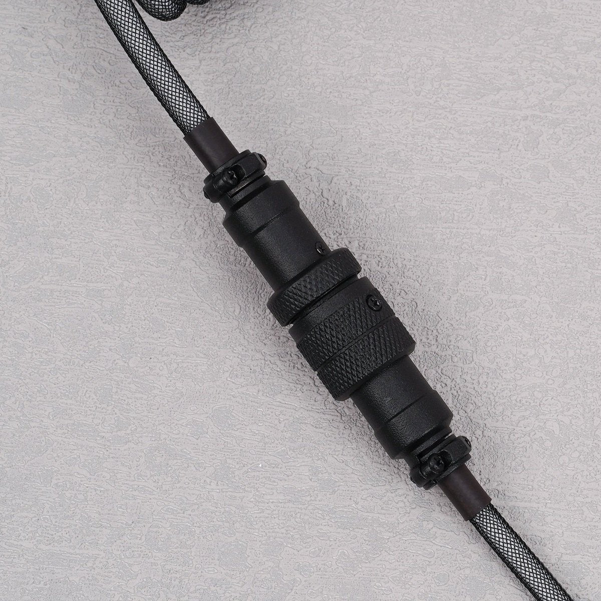 KBDfans Grey Black Handmade USB-C Cable