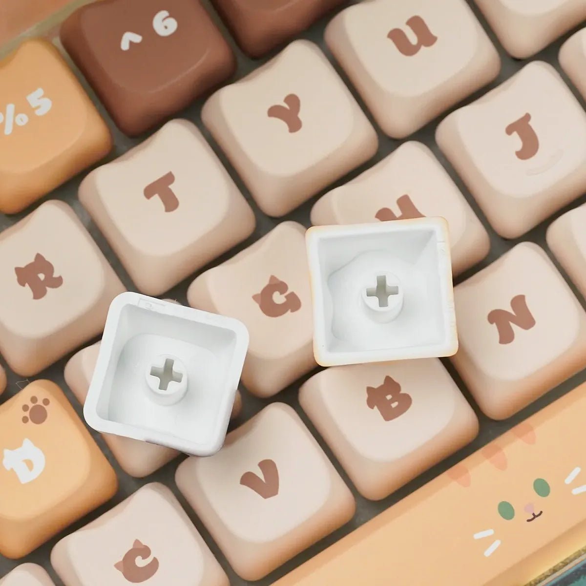 Soulcat MAO Cat Stack Keycap Set