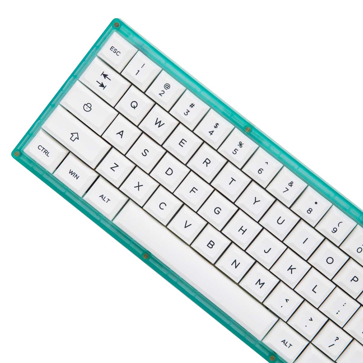 KAT BOW 226 White Keycap Set Dye-Sub PBT