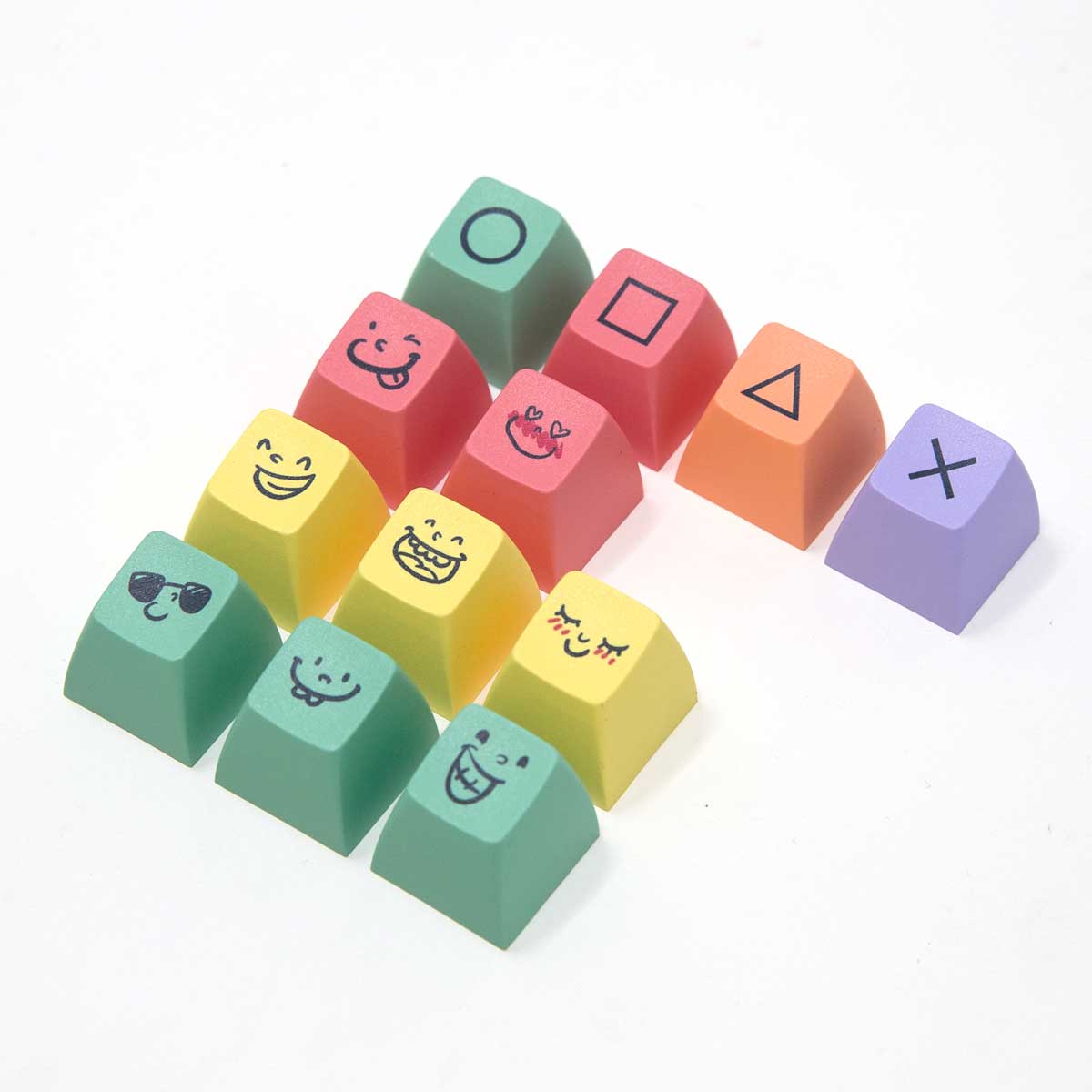 SA Chalk Keycap Set Dye-Sub PBT