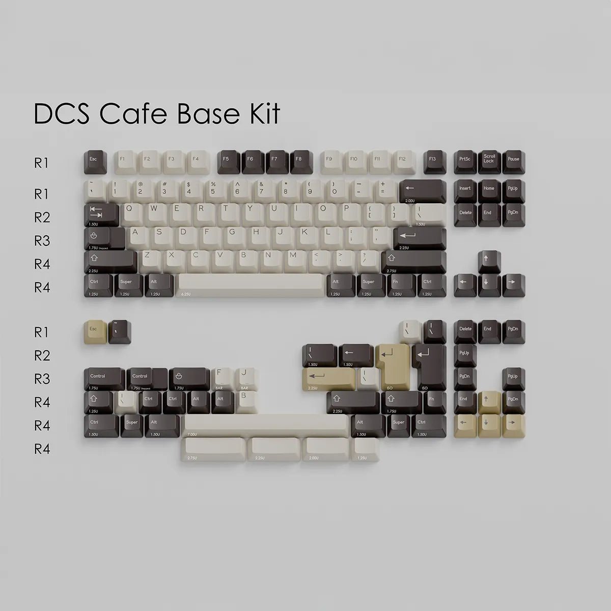 SP DCS Cafe Keycaps