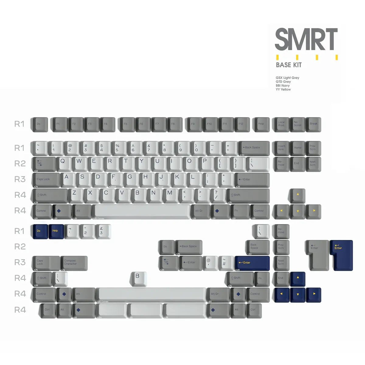 SP DCS SMRT Keycaps