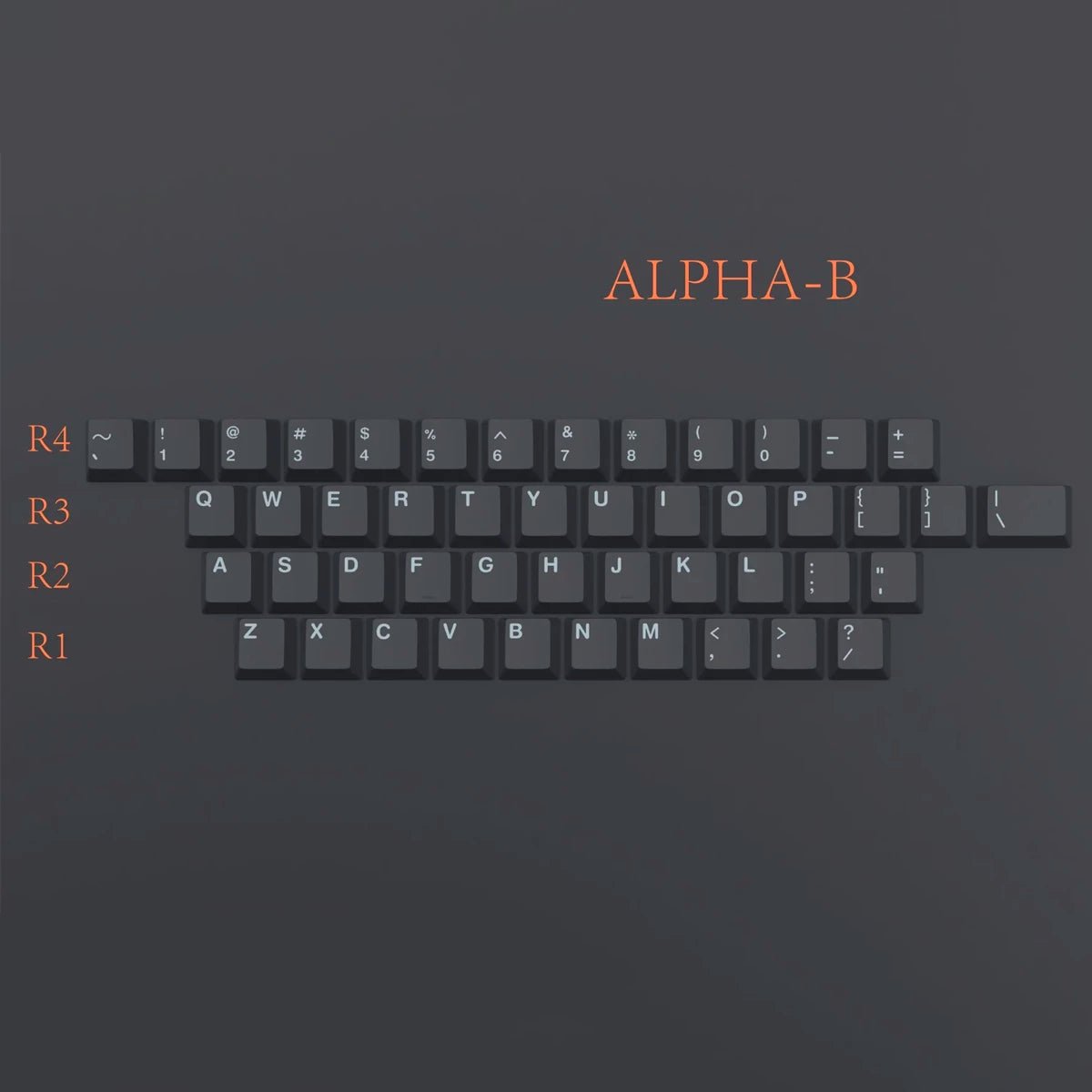 EPBT Flaming Ice Keycap Set Dye-Sub PBT