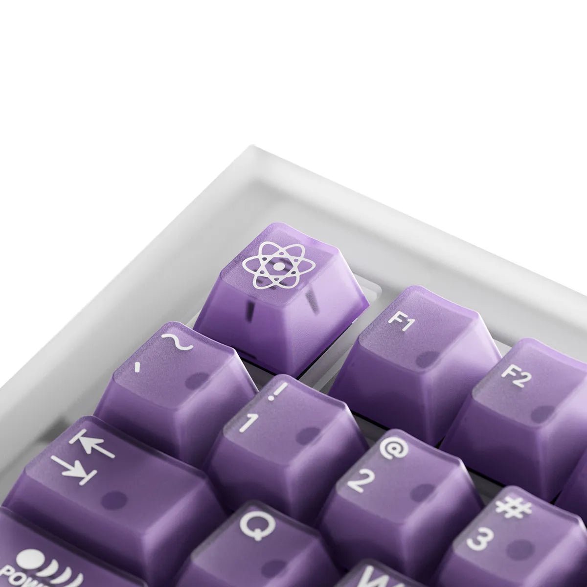 PBTfans Atomic Purple Keycaps