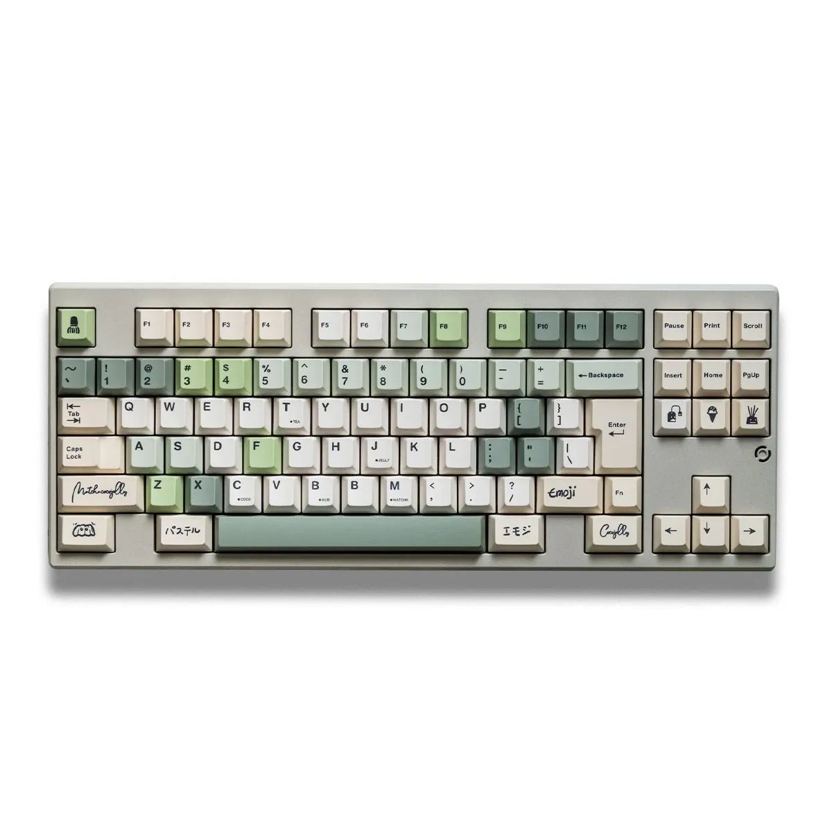 TUT Bubble Tea Matcha Keycaps