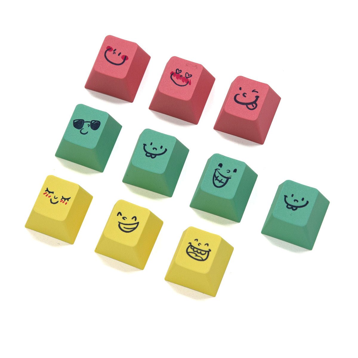 Chalk Keycap Set Dye-Sub PBT