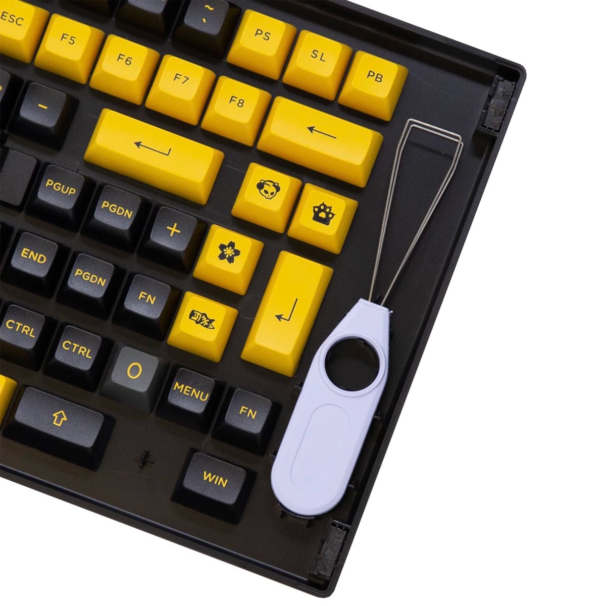 Akko Black & Gold Keycap Set Doubleshot PBT