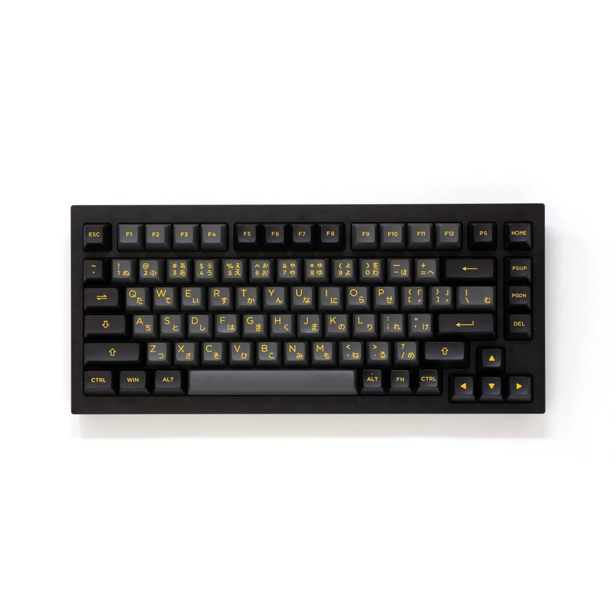 Akko Black & Gold Keycap Set Doubleshot PBT