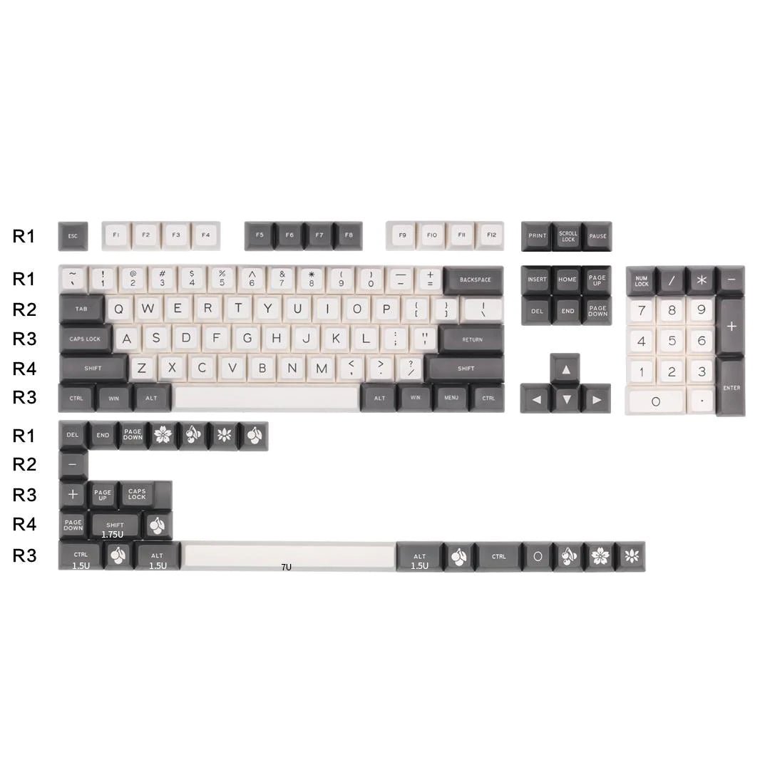 Maxkey SA Foundation Keycap Set Doubleshot ABS