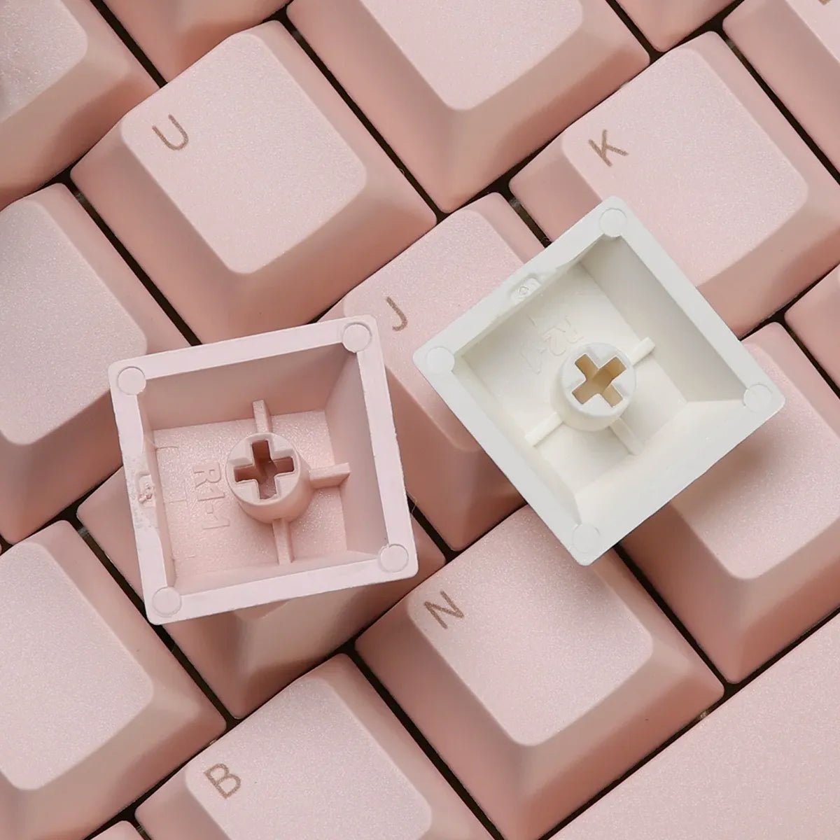 Strawberry Cake Rabbit Keycap Set