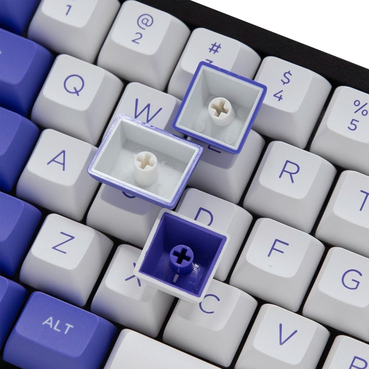 Akko Periwinkle Very Peri Keycap Set Doubleshot PBT