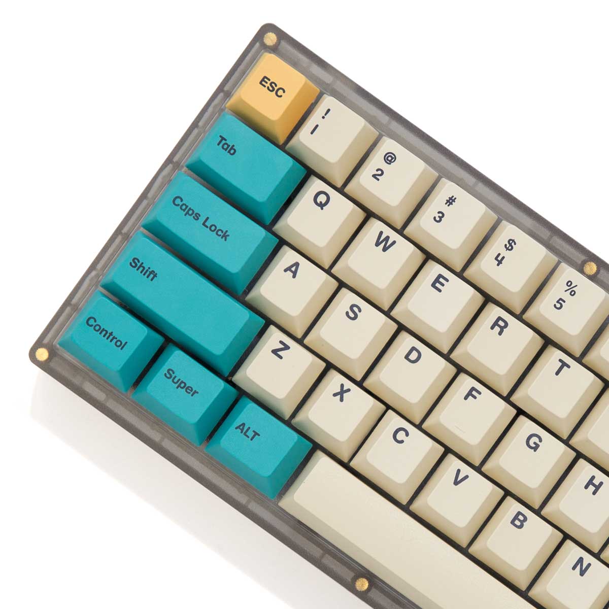 Retro 80s Keycap Set Dye-Sub PBT