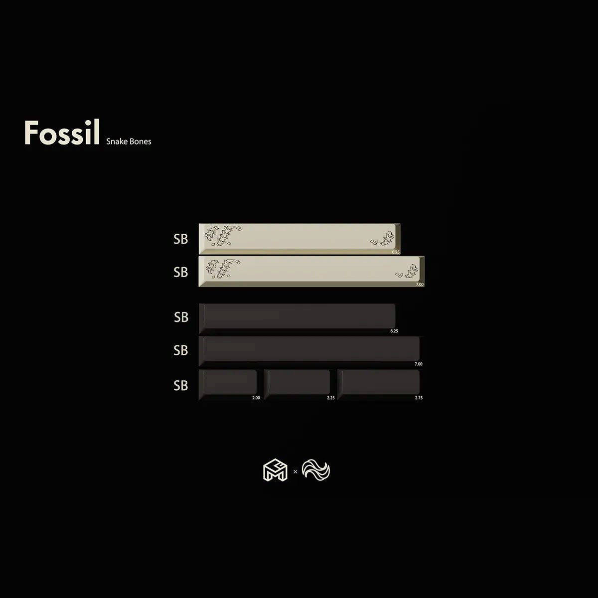 GOM Fossil Keycap Set