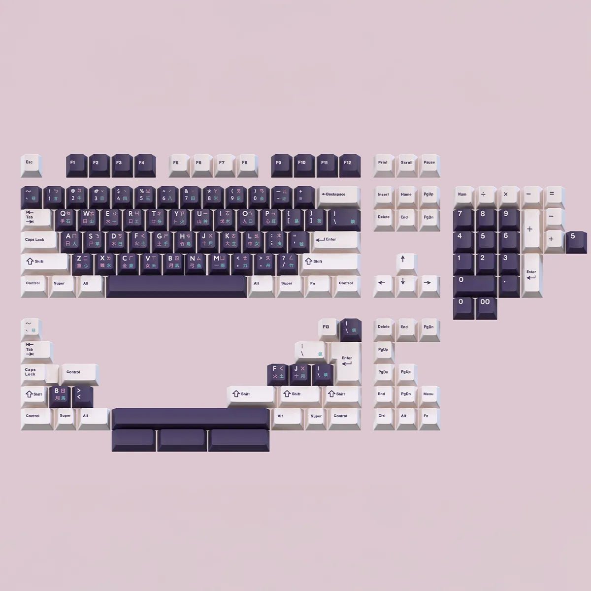 MW Stage Warrior Keycaps