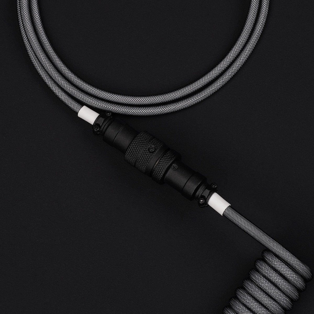 KBDfans Black Grey Handmade USB-C Cable