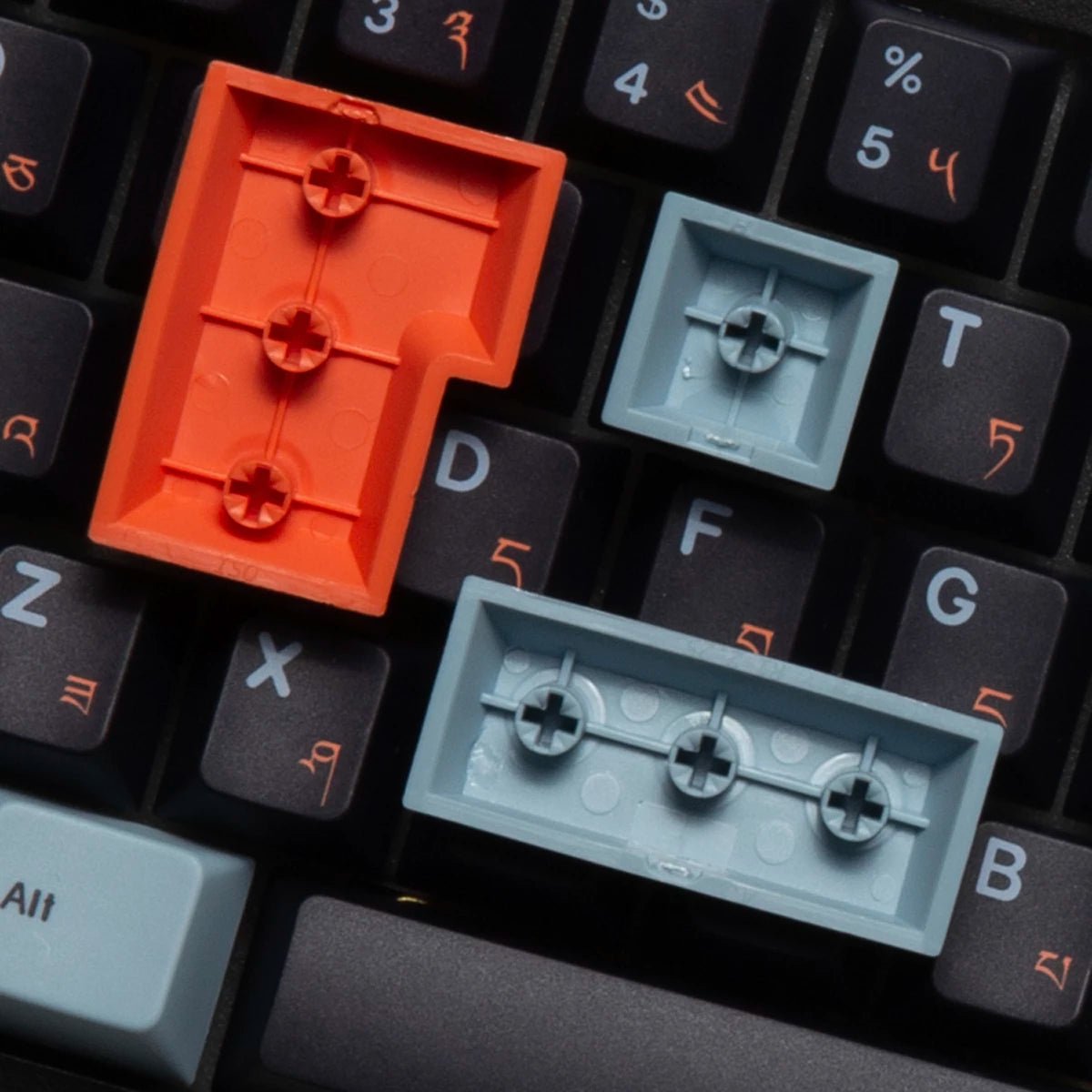 EPBT Flaming Ice Keycap Set Dye-Sub PBT