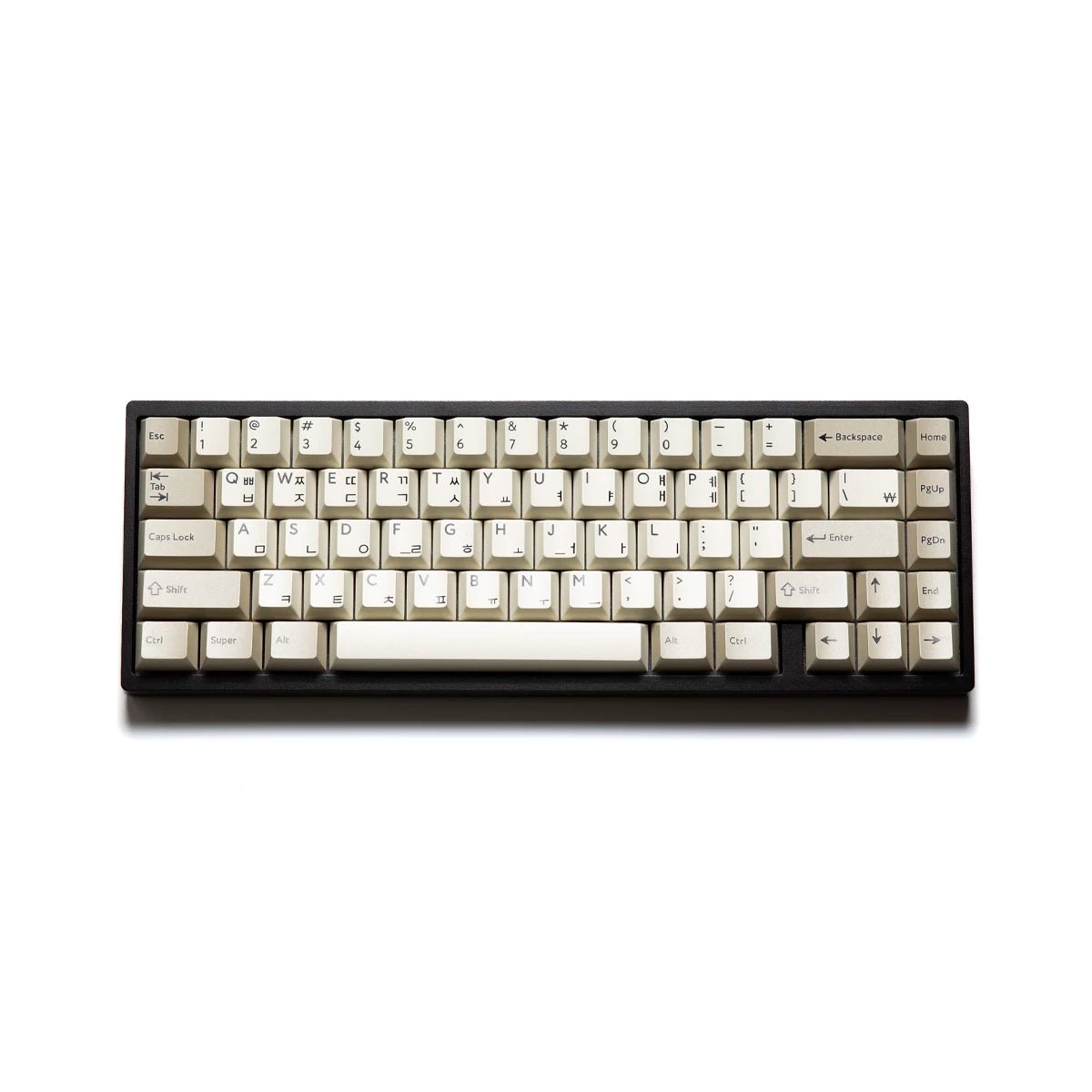 PBTfans Classic Hangul Keycap Set Doubleshot ABS