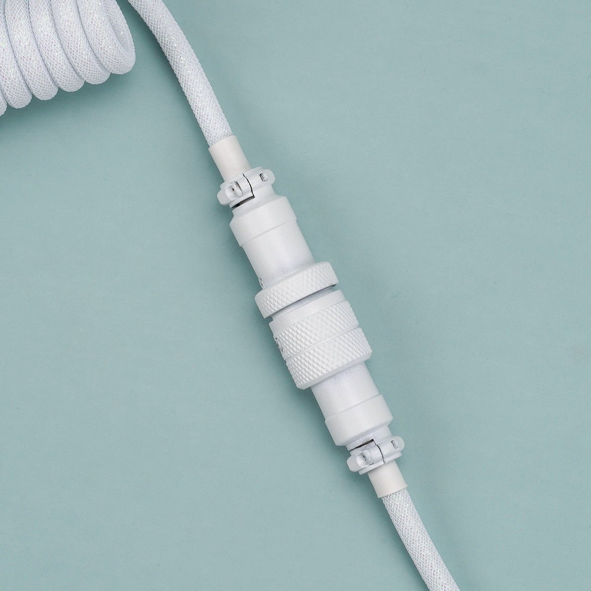 KBDfans Flash White Custom Handmade USB-C Cable