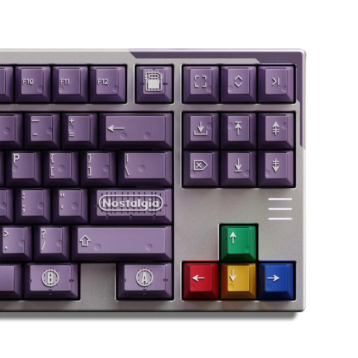 PBTfans Atomic Purple Keycaps