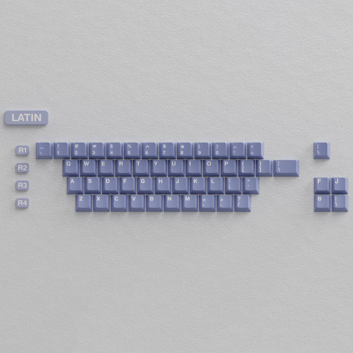 JTK Fishing Keycap Set Tripleshot ABS