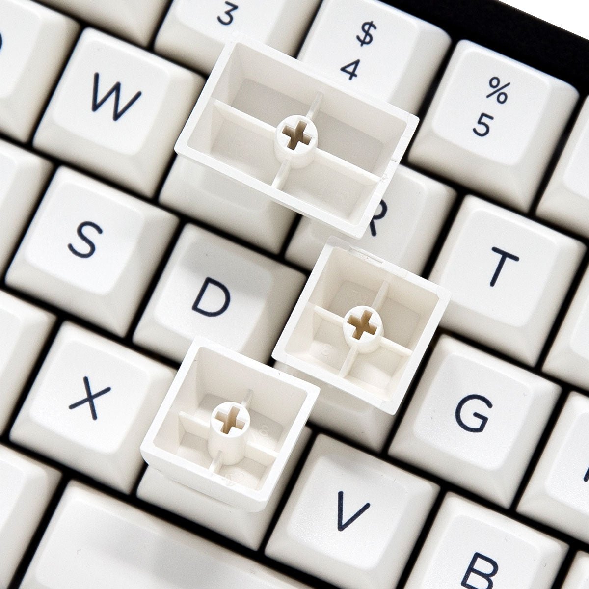 OSA Simple White Keycap Set Dye-Sub PBT