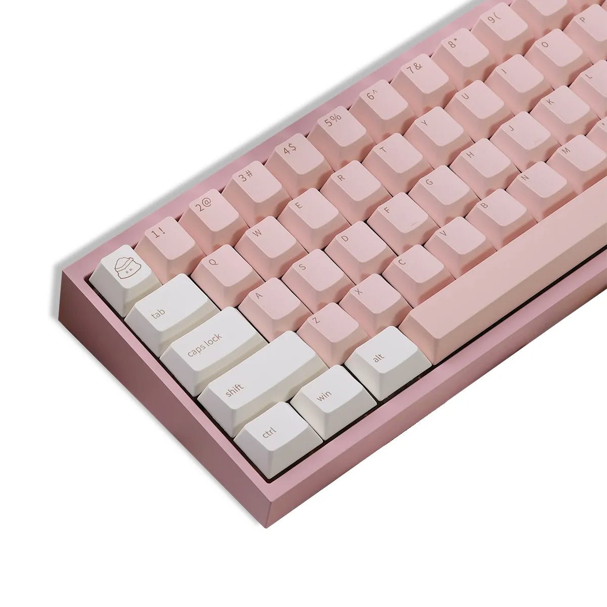 Strawberry Cake Rabbit Keycap Set